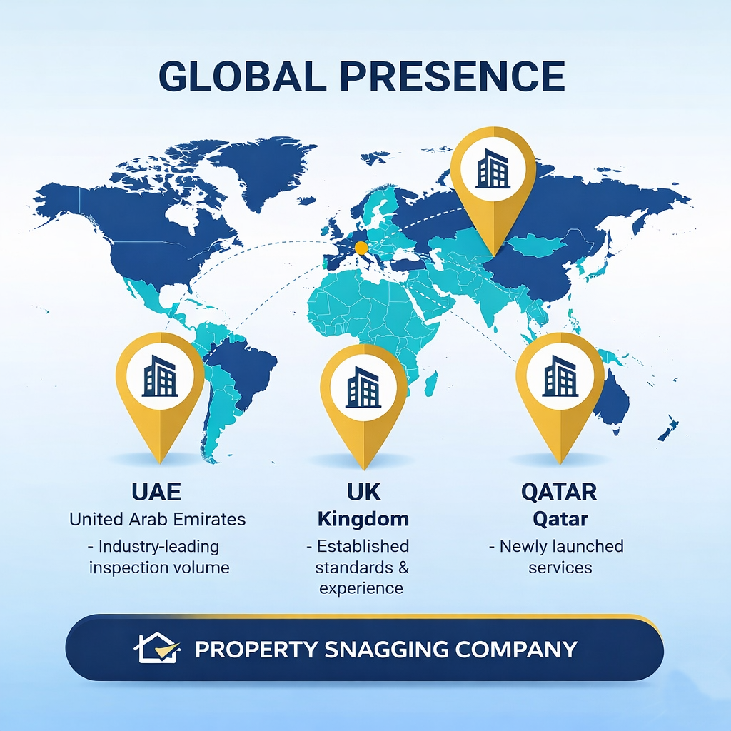 International Presence & Proven Expansion – Property Snagging UAE